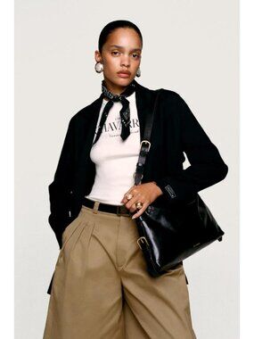 ZARA 2-PACK OF MAXI PEARL METAL RINGS